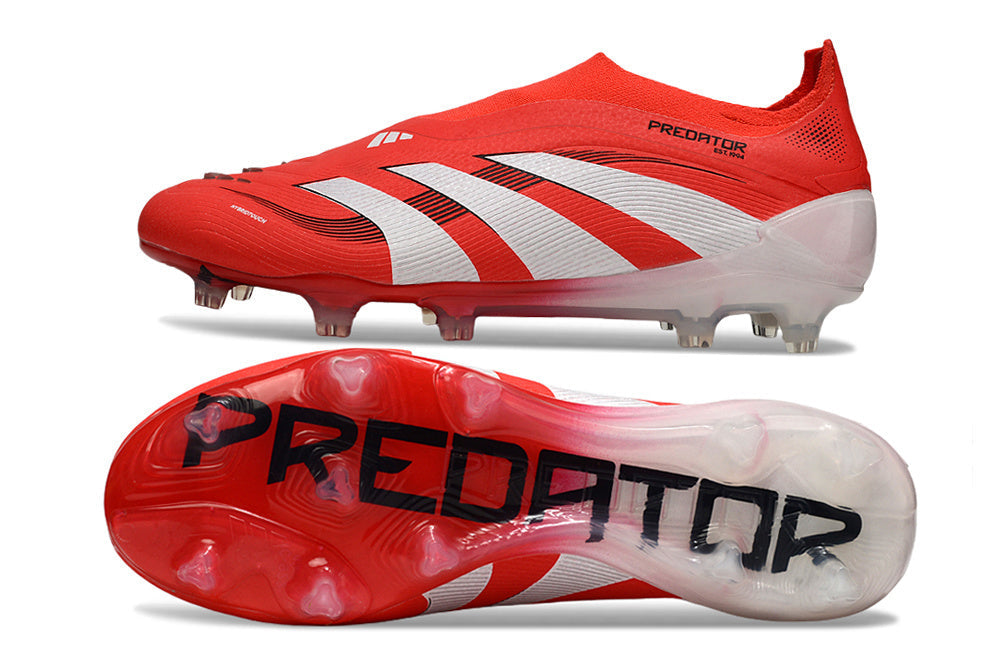 Predator Elite LL FG Red/White
