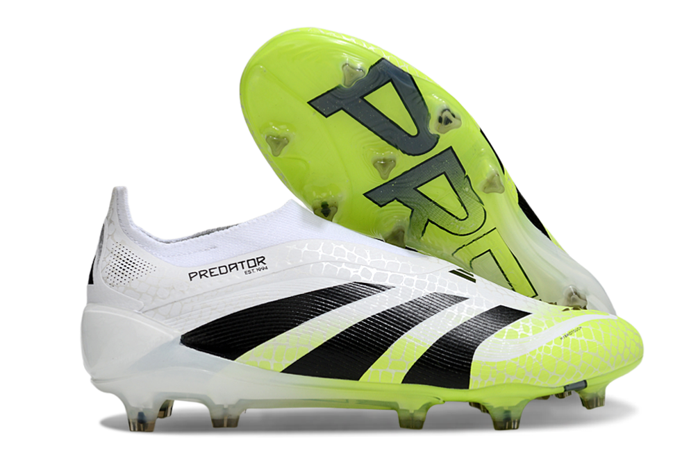Predator Elite LL FG White/Green