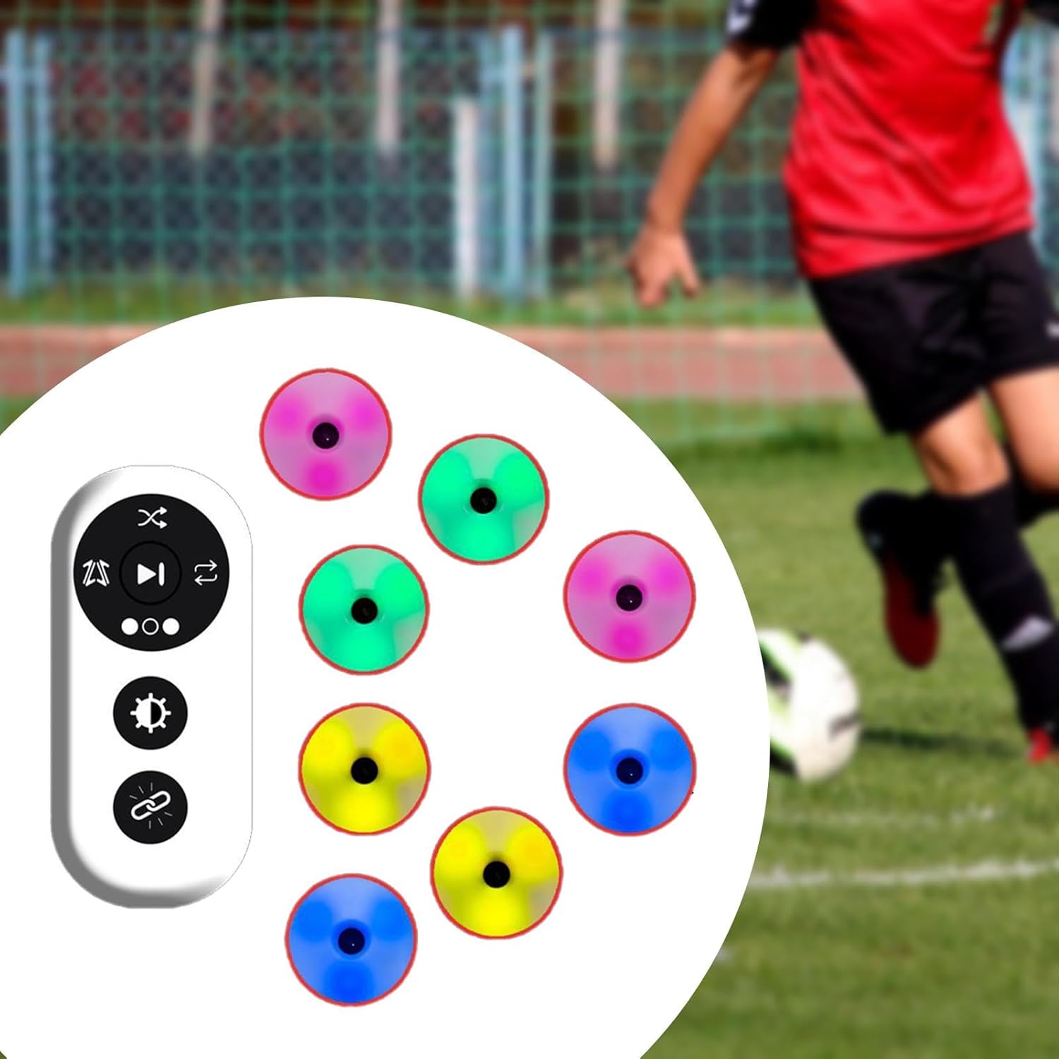 FlashPro™ Reactive Training Light Pods with Remote – Speed, Agility & Reaction Training