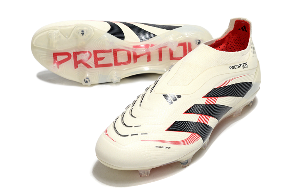 Predator Elite LL FG Beige/Red