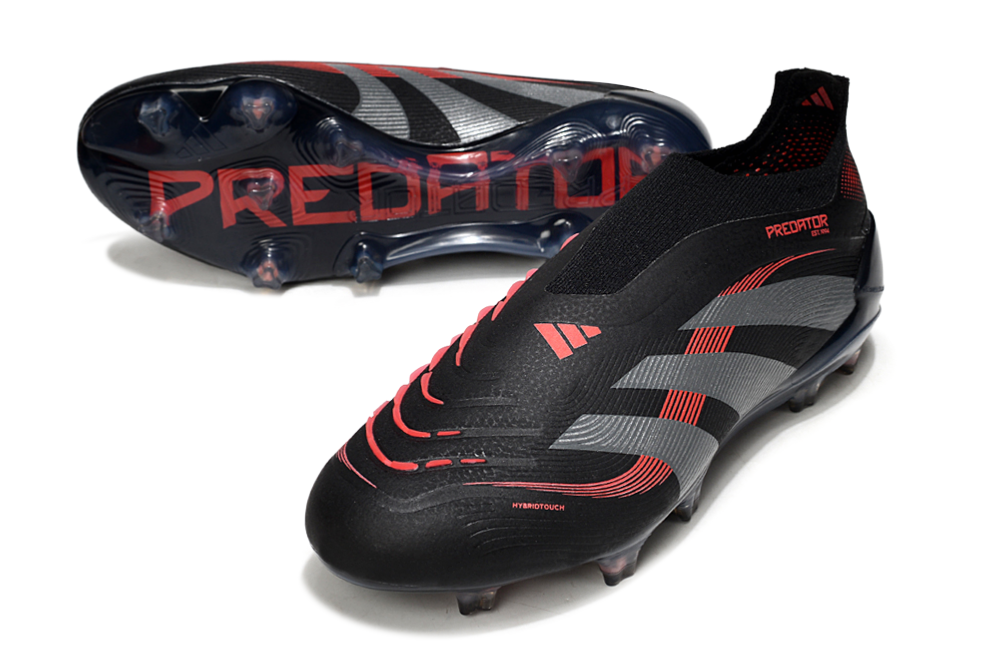 Predator Elite LL FG Black/Red