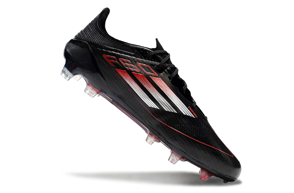 F50 Elite FG Laced Black/Red