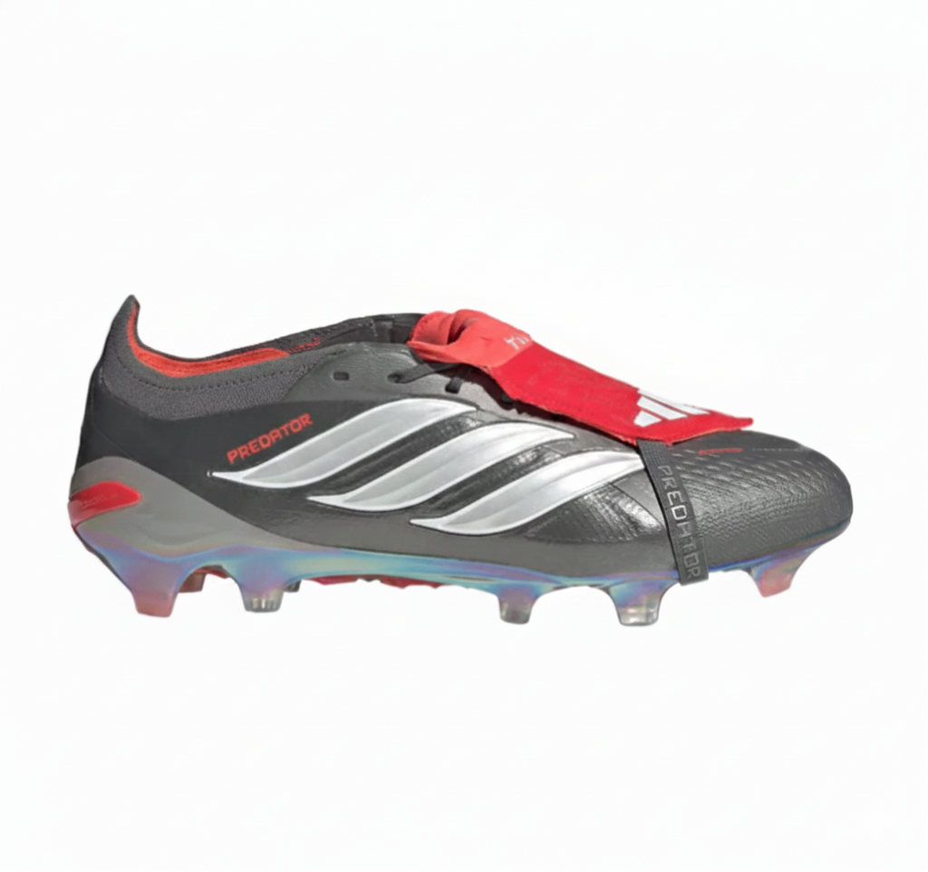 Predator Elite FT FG - Iron Metal/White