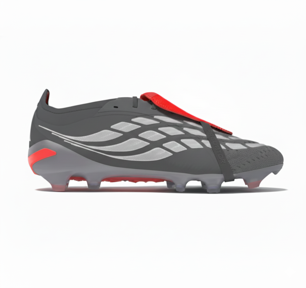 Predator Elite FT FG - Iron Metal/White
