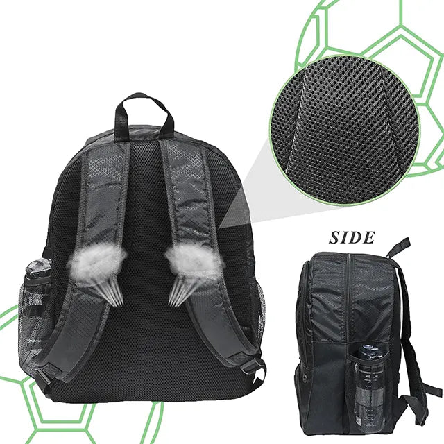 Soccer Backpack – Waterproof with Ball & Shoe Compartments