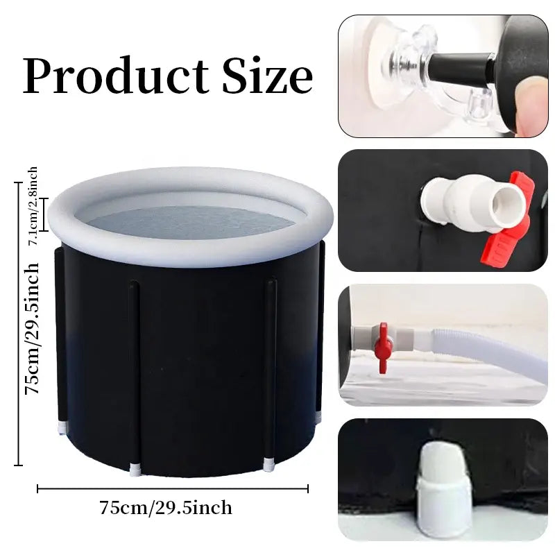 FrostFlow™ Portable Ice Bath Tub