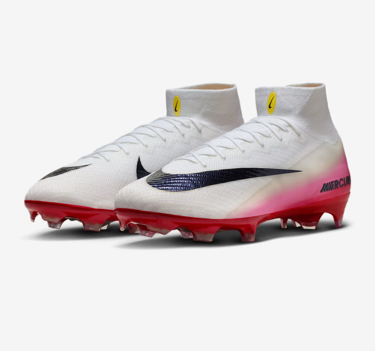 SuperFIy 10 EIite FG White/Pink