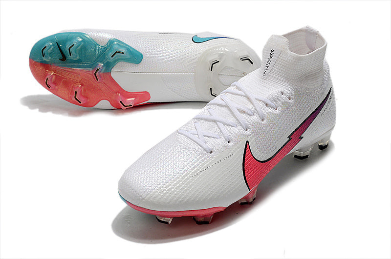 Superfly 7 Elite FG White Crimson
