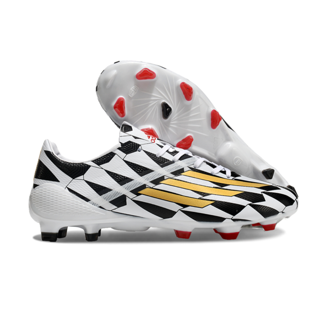 F50 Adizero FG White Black