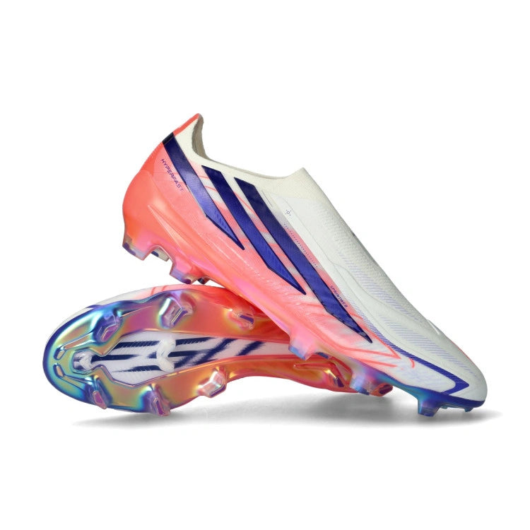 F50 Hyperfast Elite Laceless FG Chaos vs Control