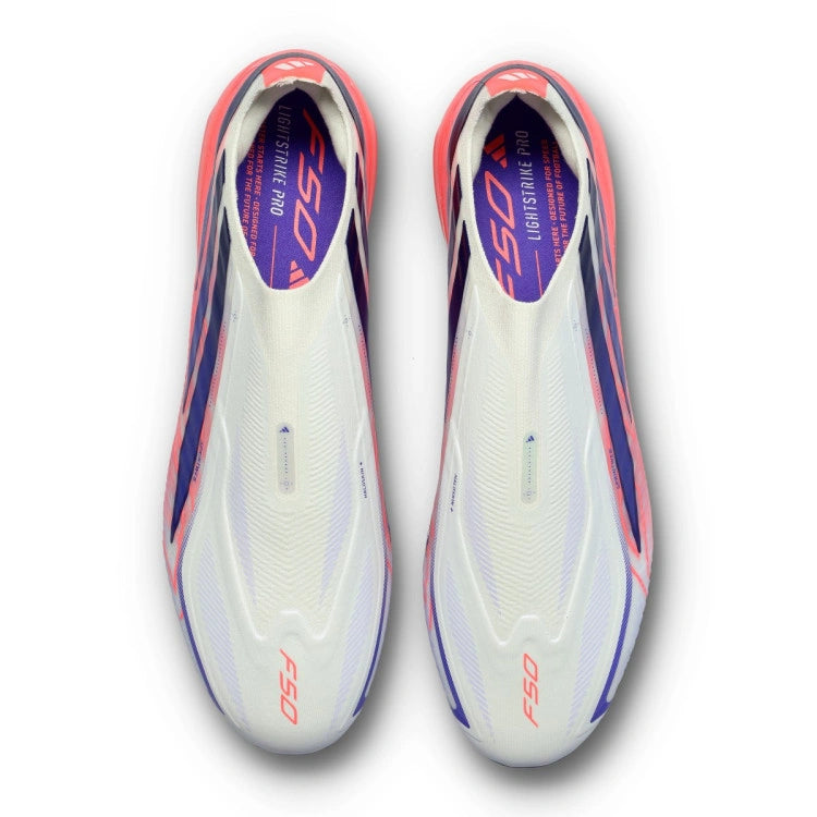 F50 Hyperfast Elite Laceless FG Chaos vs Control