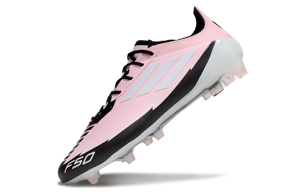 F50 Elite FG Laced Pink/Black Messi