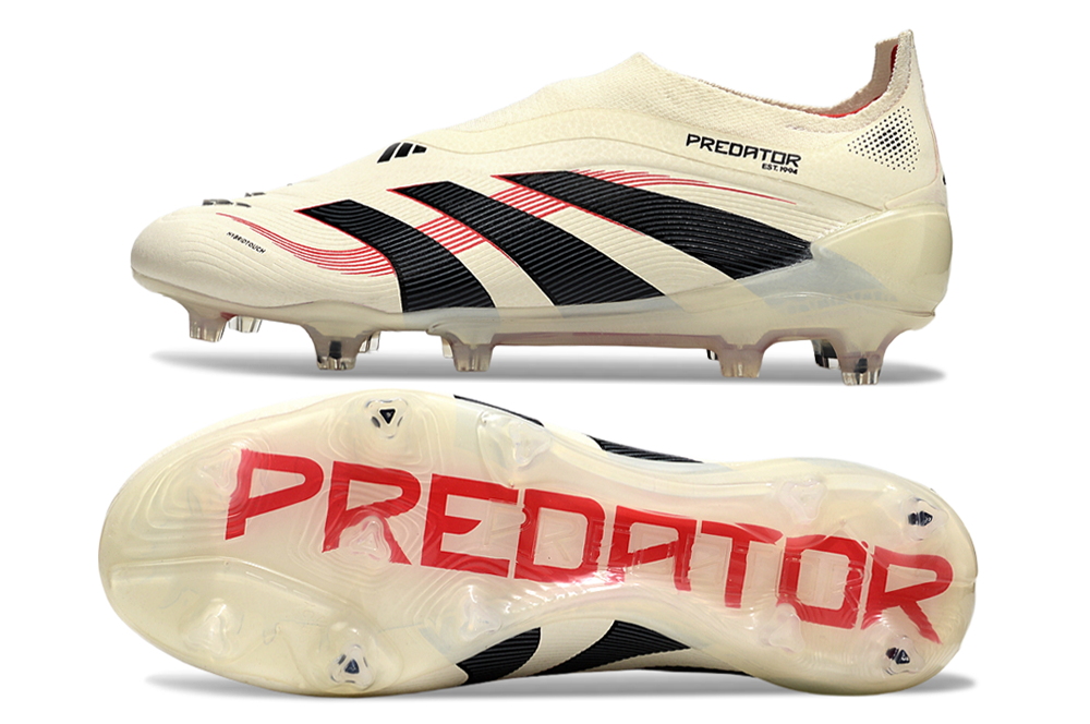 Predator Elite LL FG Beige/Red
