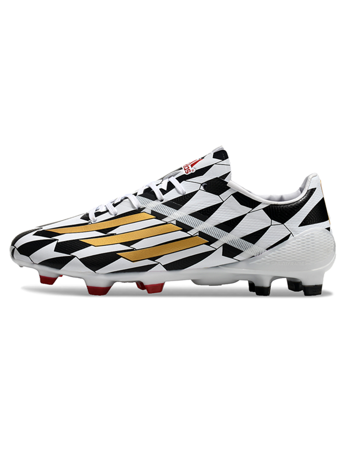 F50 Adizero FG White Black