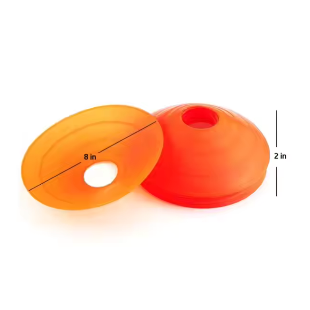 50-Pack Agility Training Cones Set – With Carry Bag & Holder