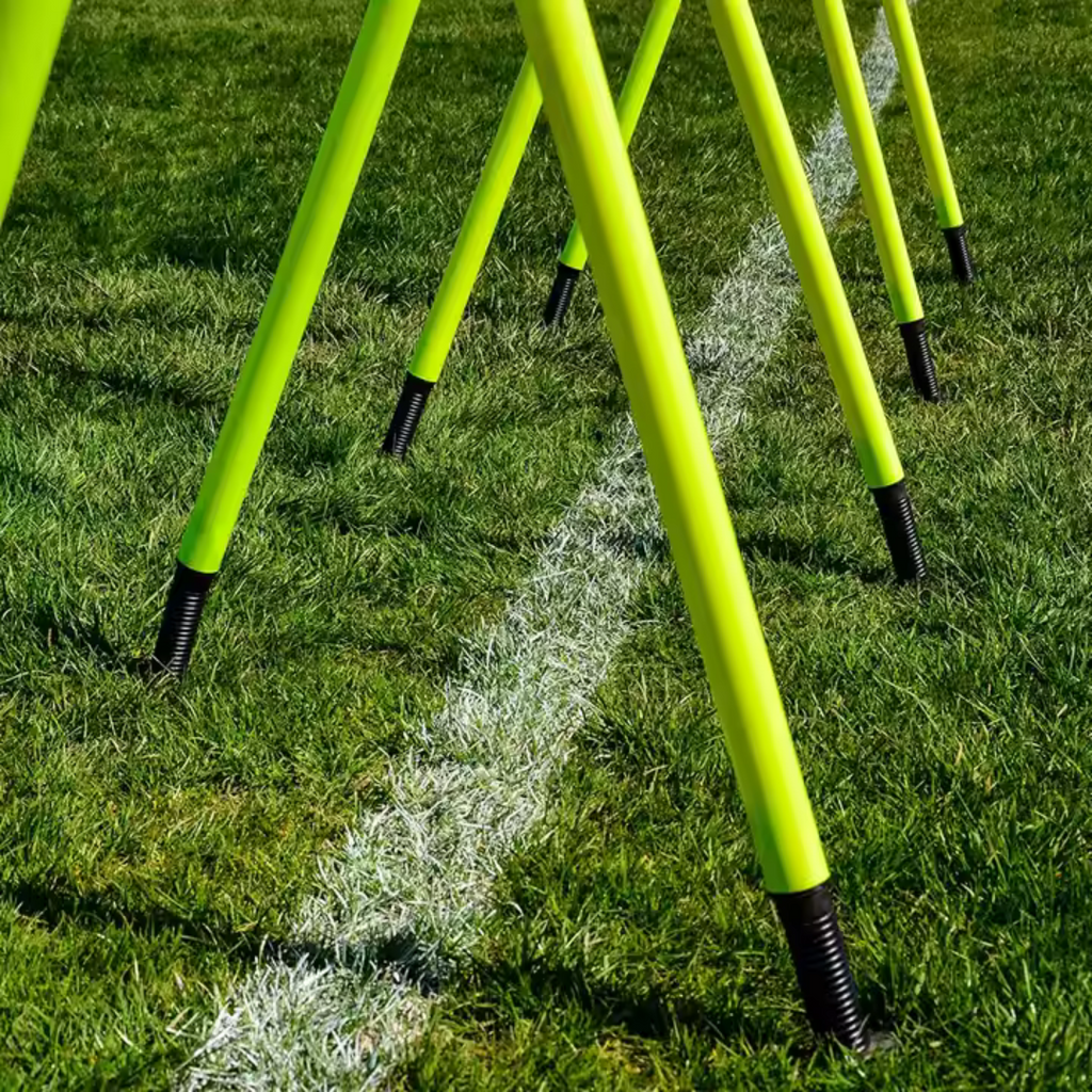 Soccer Agility Slalom Pole Set – Speed & Footwork Training Equipment