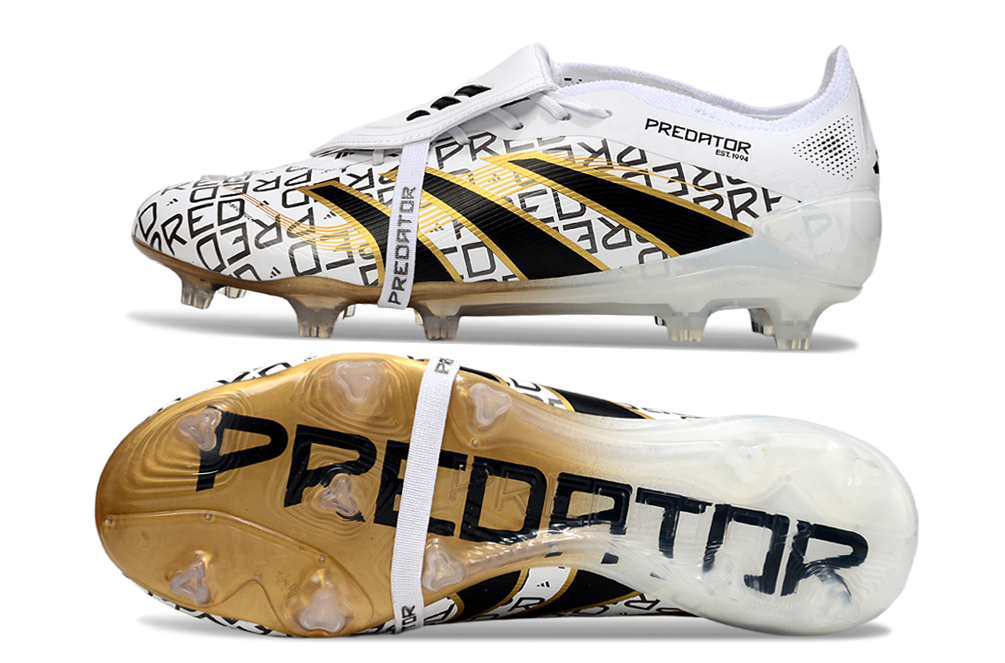 Predator Elite FT FG White/Gold
