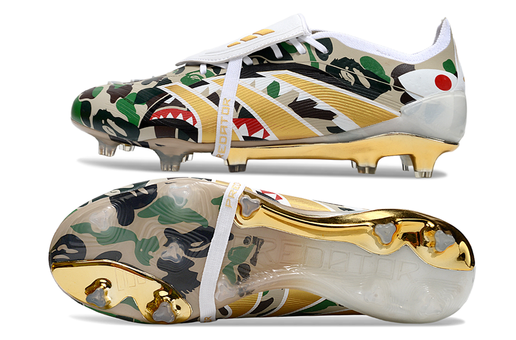 Predator Elite FT FG Gold/Green/White
