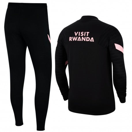 PSG Black Training Tracksuit 2021/22