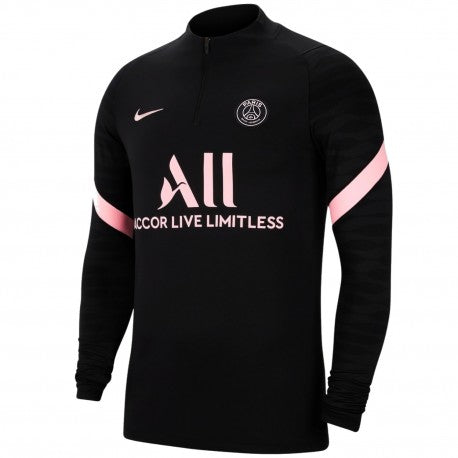 PSG Black Training Tracksuit 2021/22