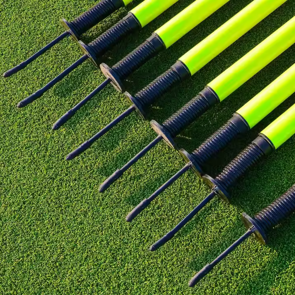 Soccer Agility Slalom Pole Set – Speed & Footwork Training Equipment