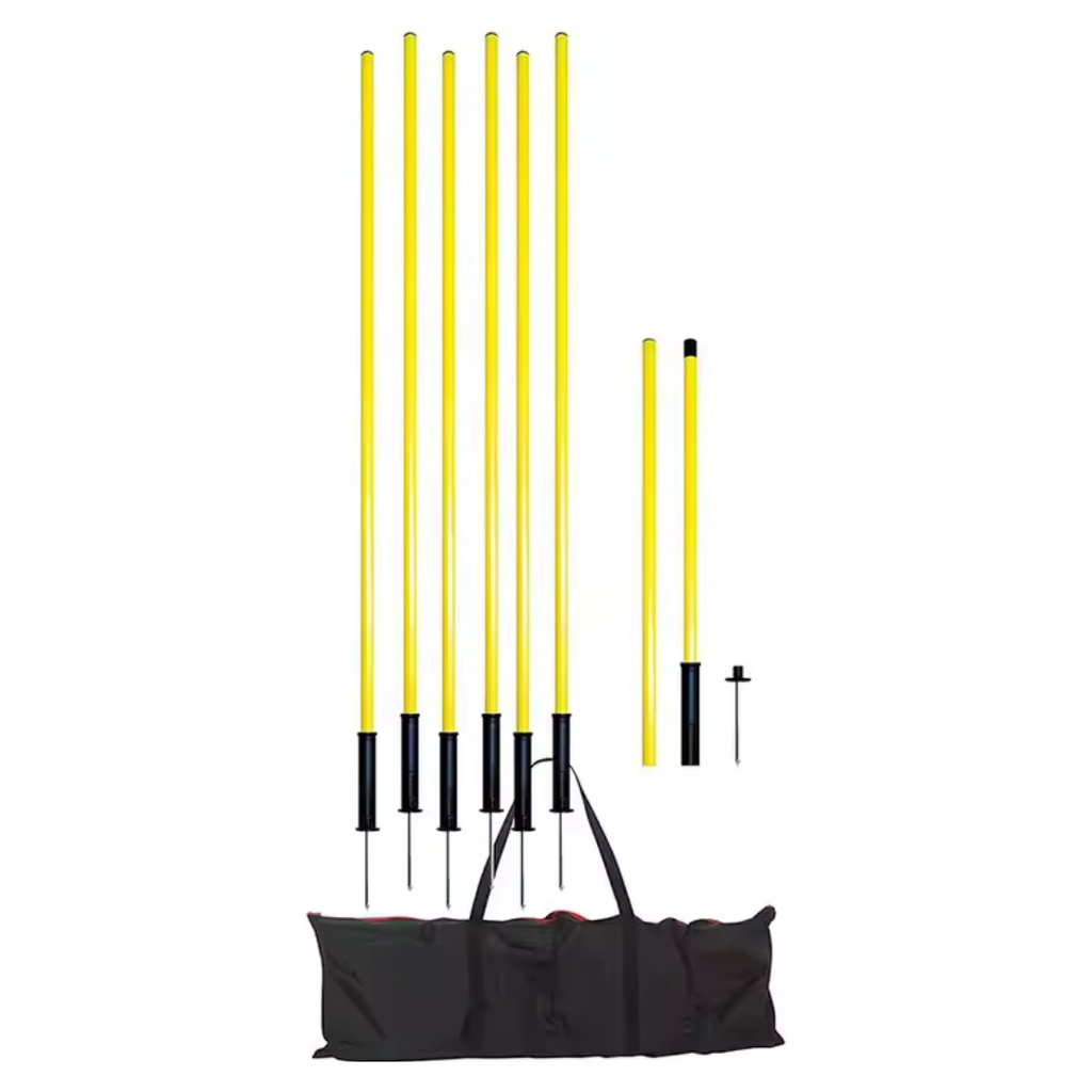 Soccer Agility Slalom Pole Set – Speed & Footwork Training Equipment