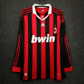 2009-2010 AC Milan Home Kit Long Sleeve