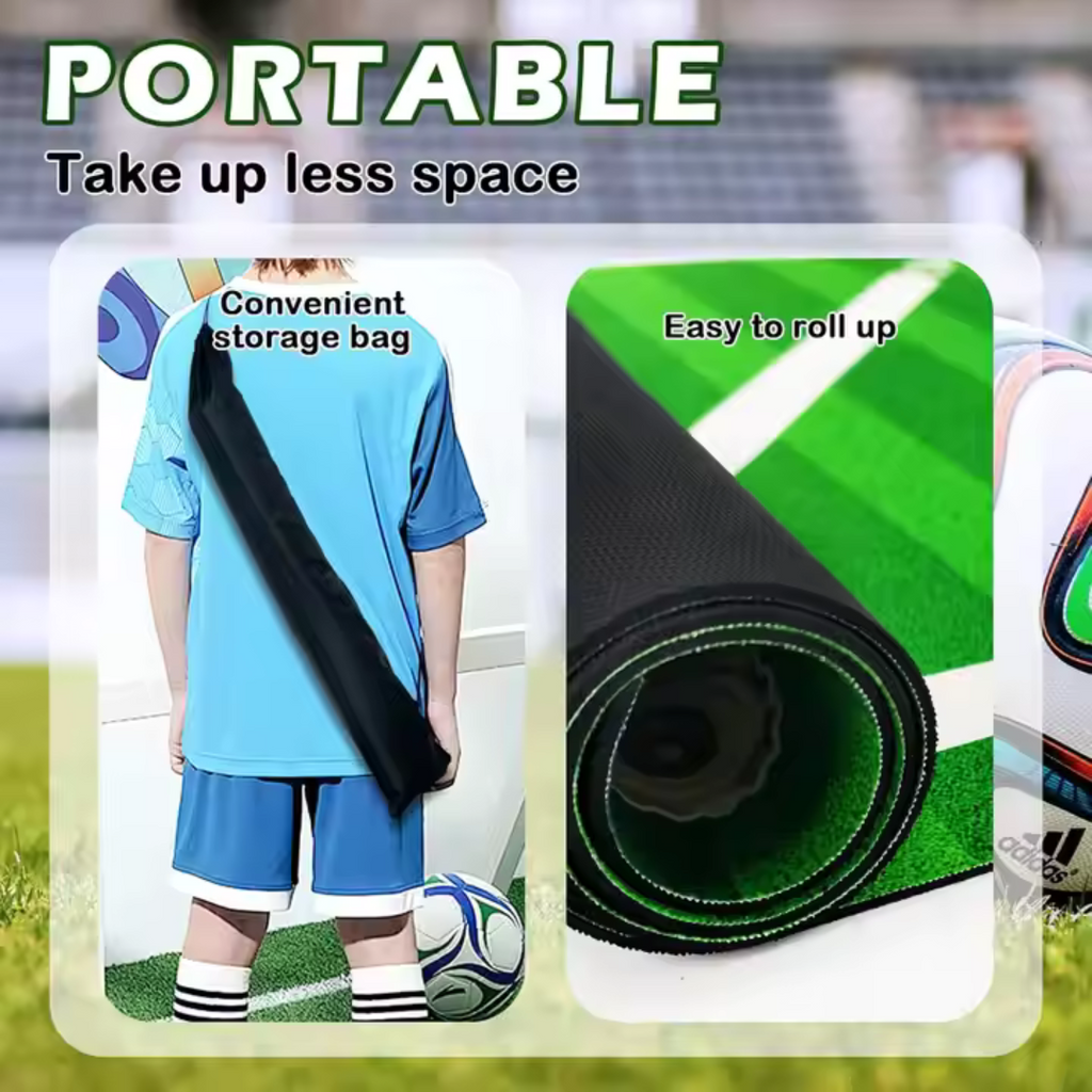 Soccer Speed & Footwork Training Mat – Anti-Slip Shock-Absorbing Practice Pad
